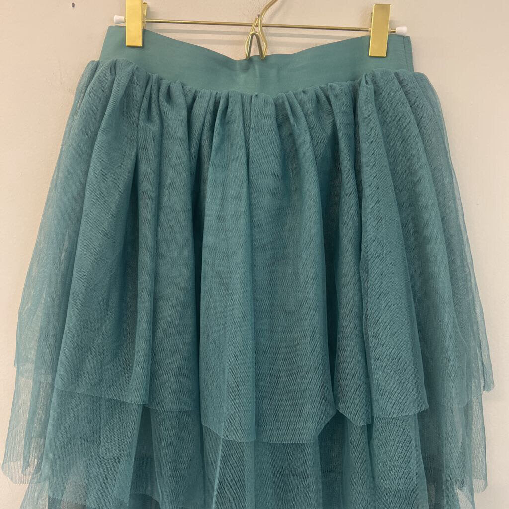 Sincerely Jules Green Tulle High Low Skirt Large