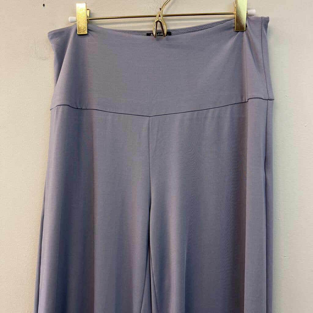 Arolina Blue Wide Leg Pull On Pants Large