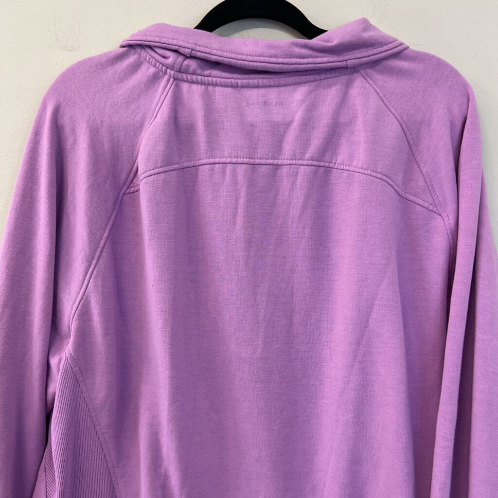 Danskin Purple Half Zip Pullover Extra Large
