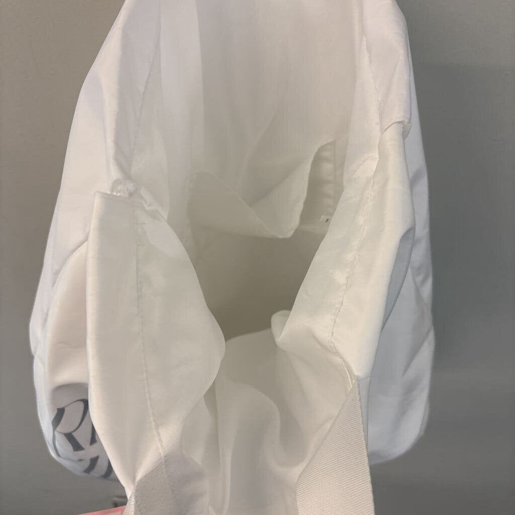 Miss To Mrs White Bride Vibes Bucket Bag
