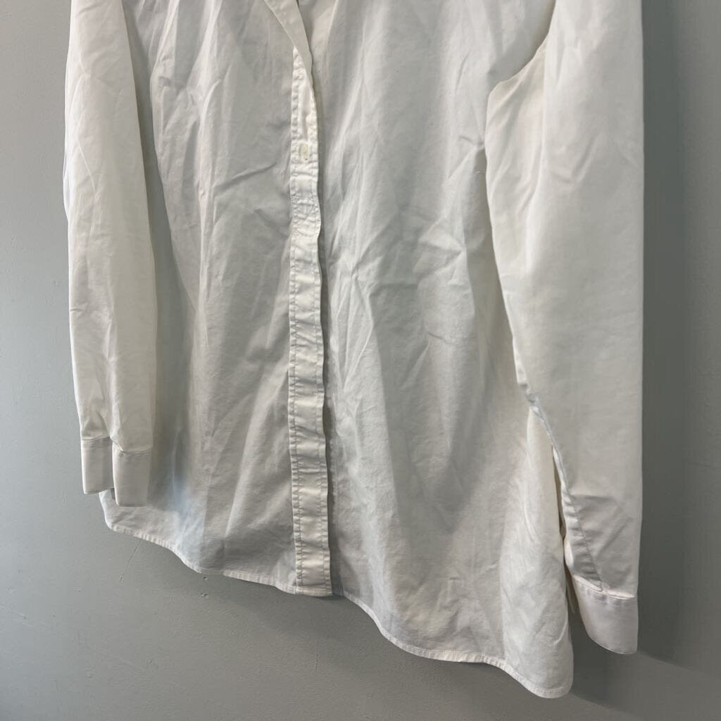 Chicos White Long Sleeve Button Down Top 2