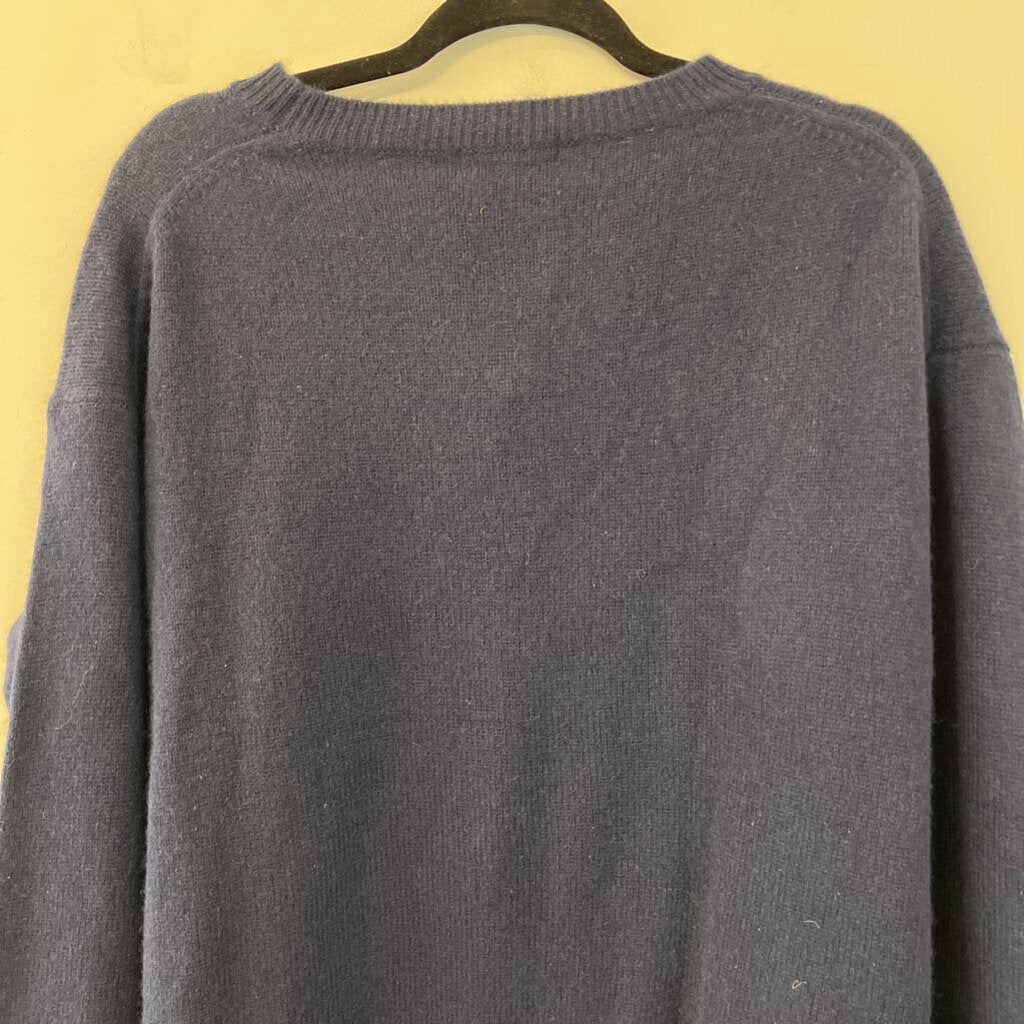 Premise 100% Cashmere Long Sleeve Sweater Top Large