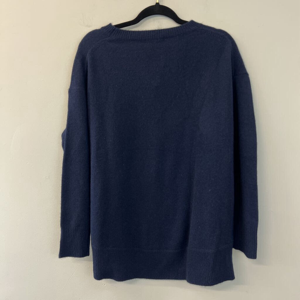 Premise 100% Cashmere Long Sleeve Sweater Top Large
