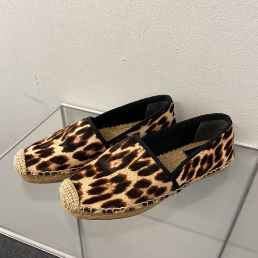 Tory Burch Leopard Print Slip On Espadrilles 5