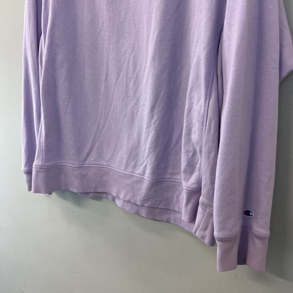 Champion Light Purple Crewneck Pullover Extra Large