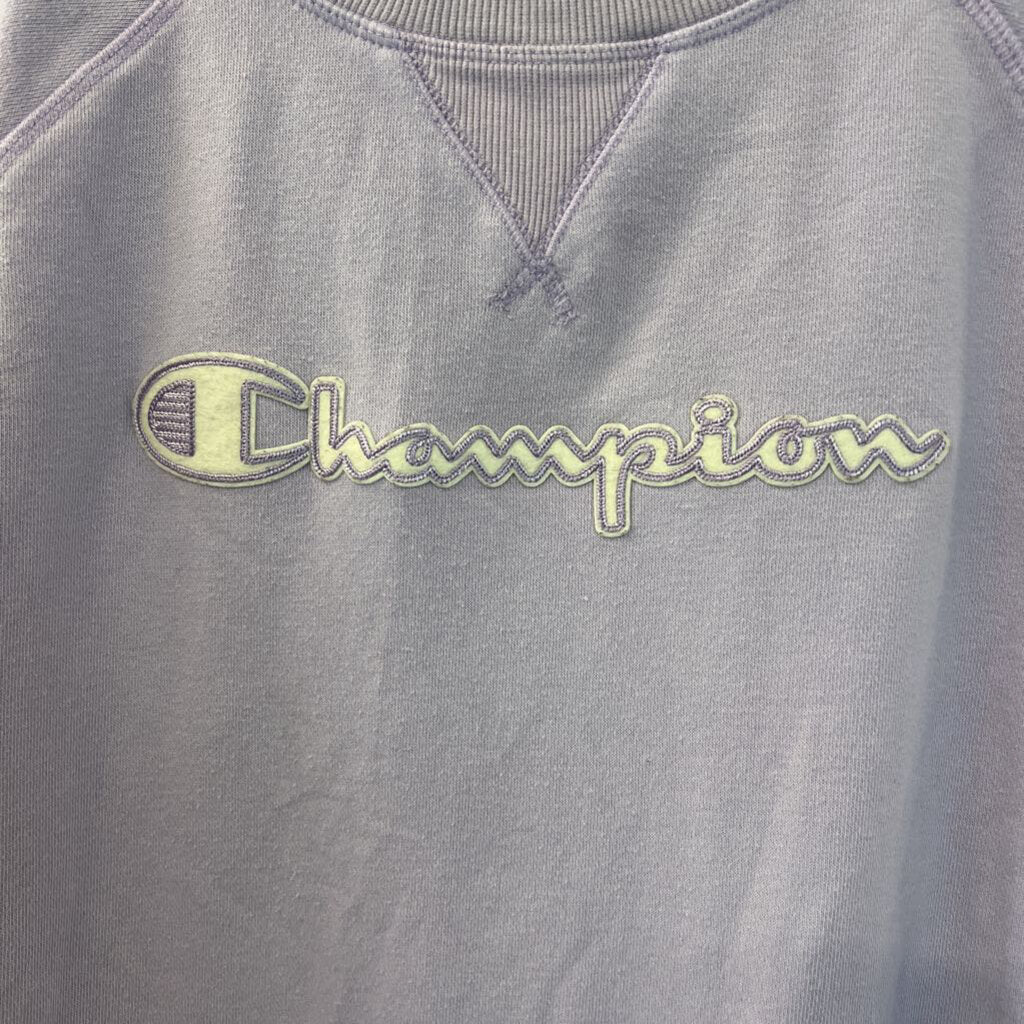 Champion Light Purple Crewneck Pullover Extra Large