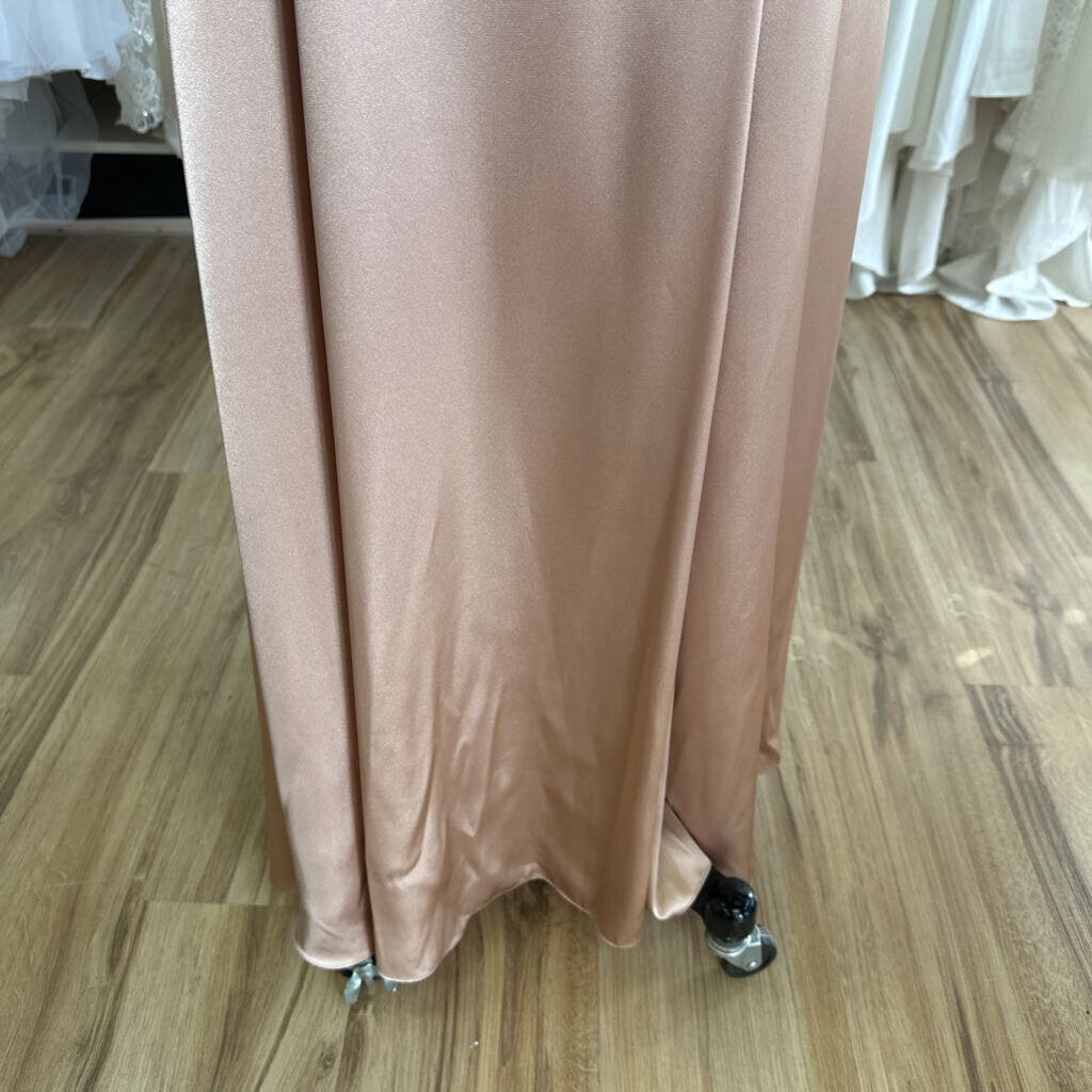 Galina Signature Silky V-Neck Long Formal 14