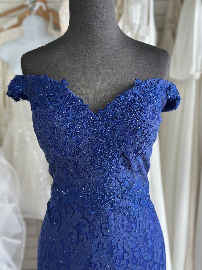 Dave & Johnny Beaded Lace Fitted Dress 13/14