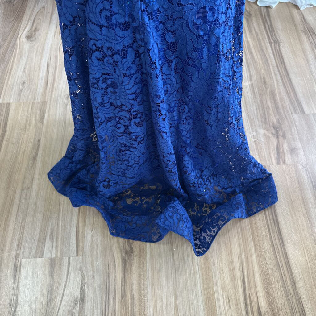 Dave & Johnny Beaded Lace Fitted Dress 13/14