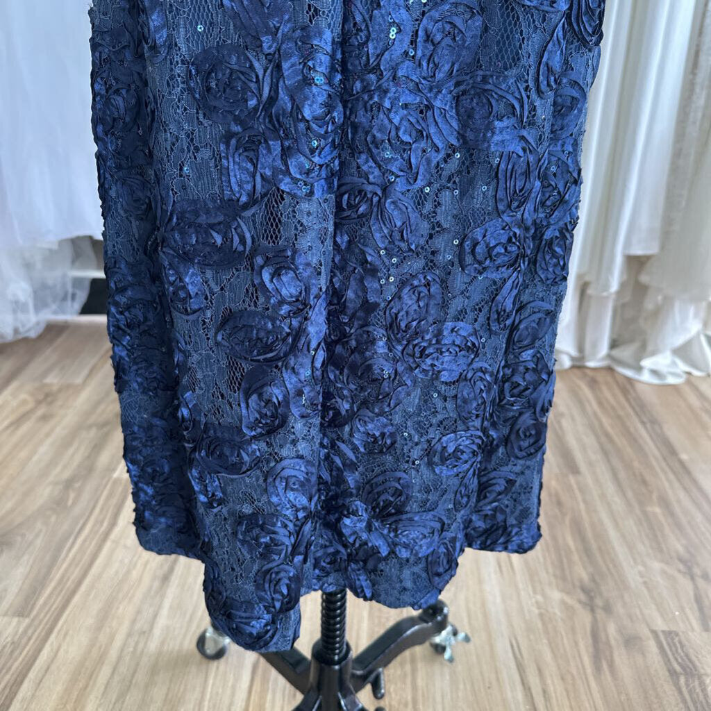 Alex Evenings Short Sleeve Lace Dress 16