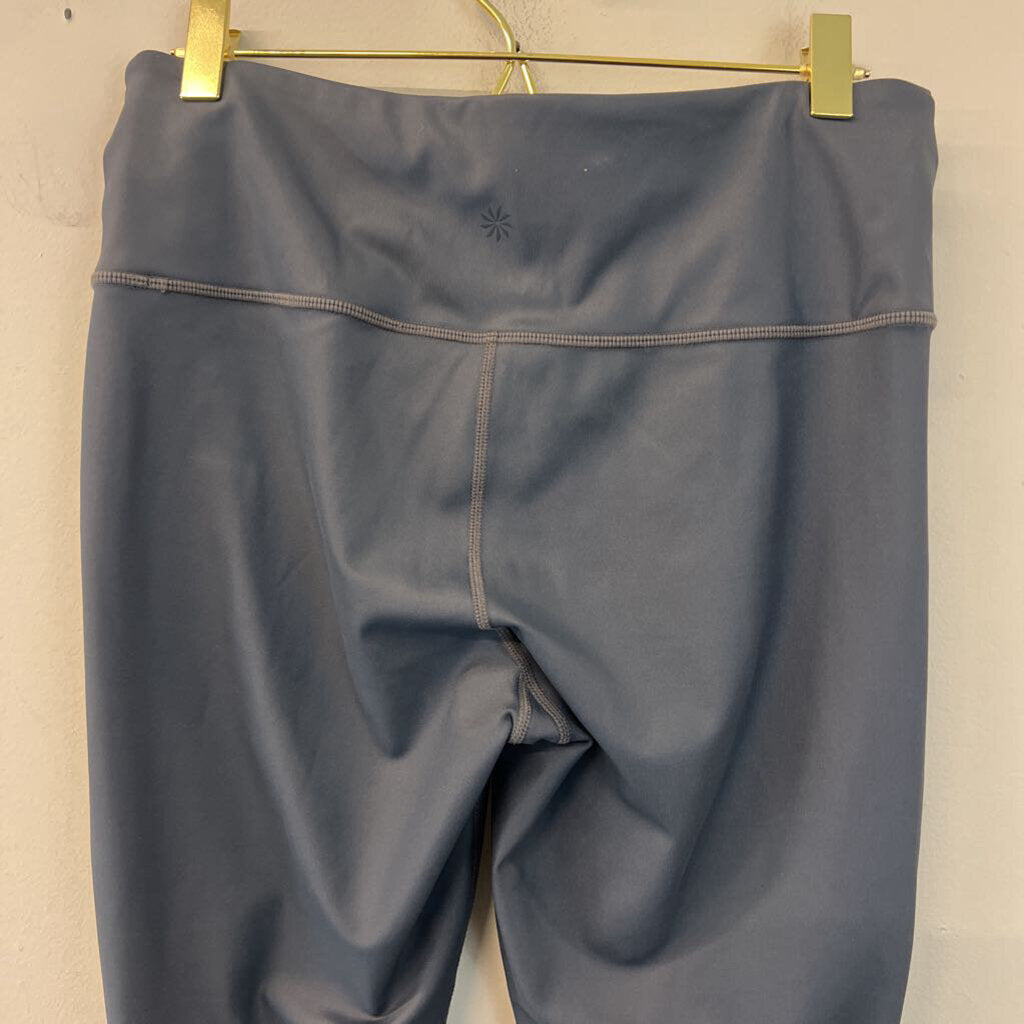 Athleta Grey Full Length Leggings Medium