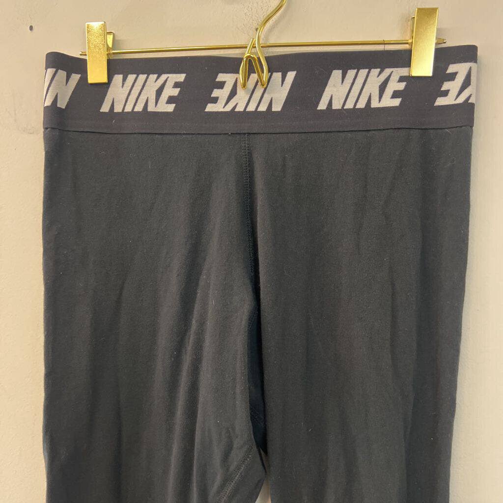Nike Black Logo Leggings Medium