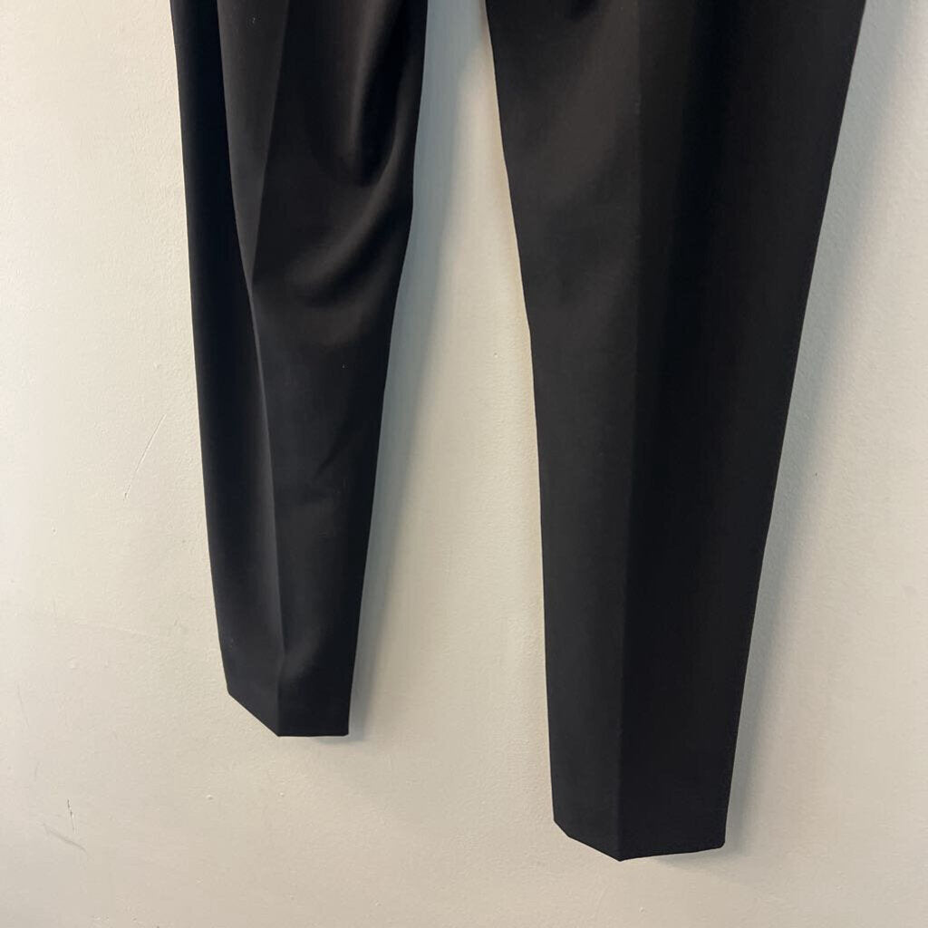 Calvin Klein Black Pleated Waist Trouser Pants 10
