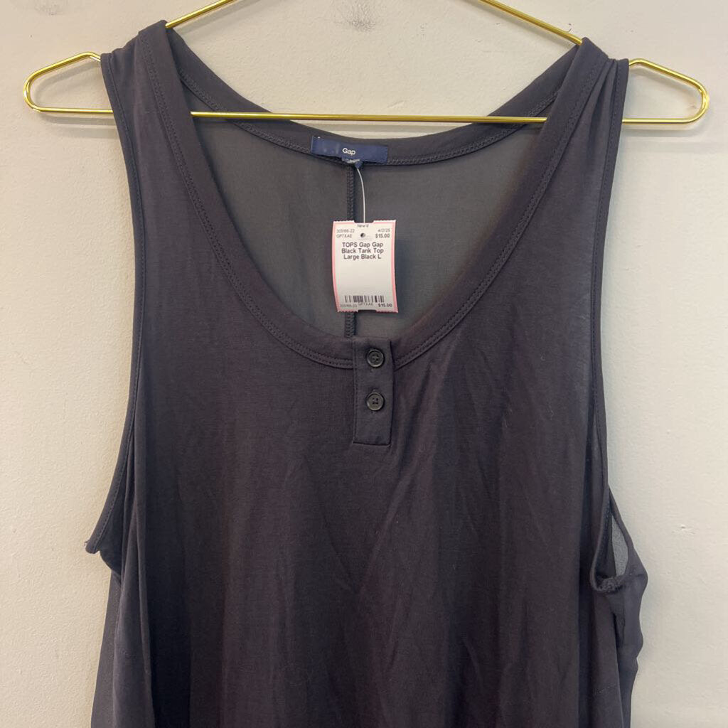 Gap Black Tank Top Large