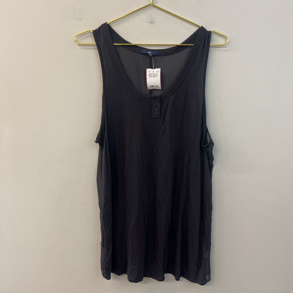 Gap Black Tank Top Large
