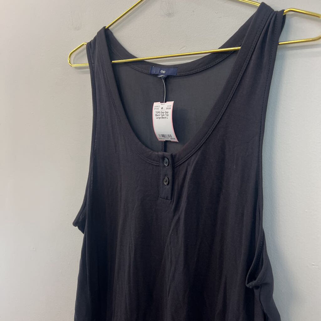 Gap Black Tank Top Large