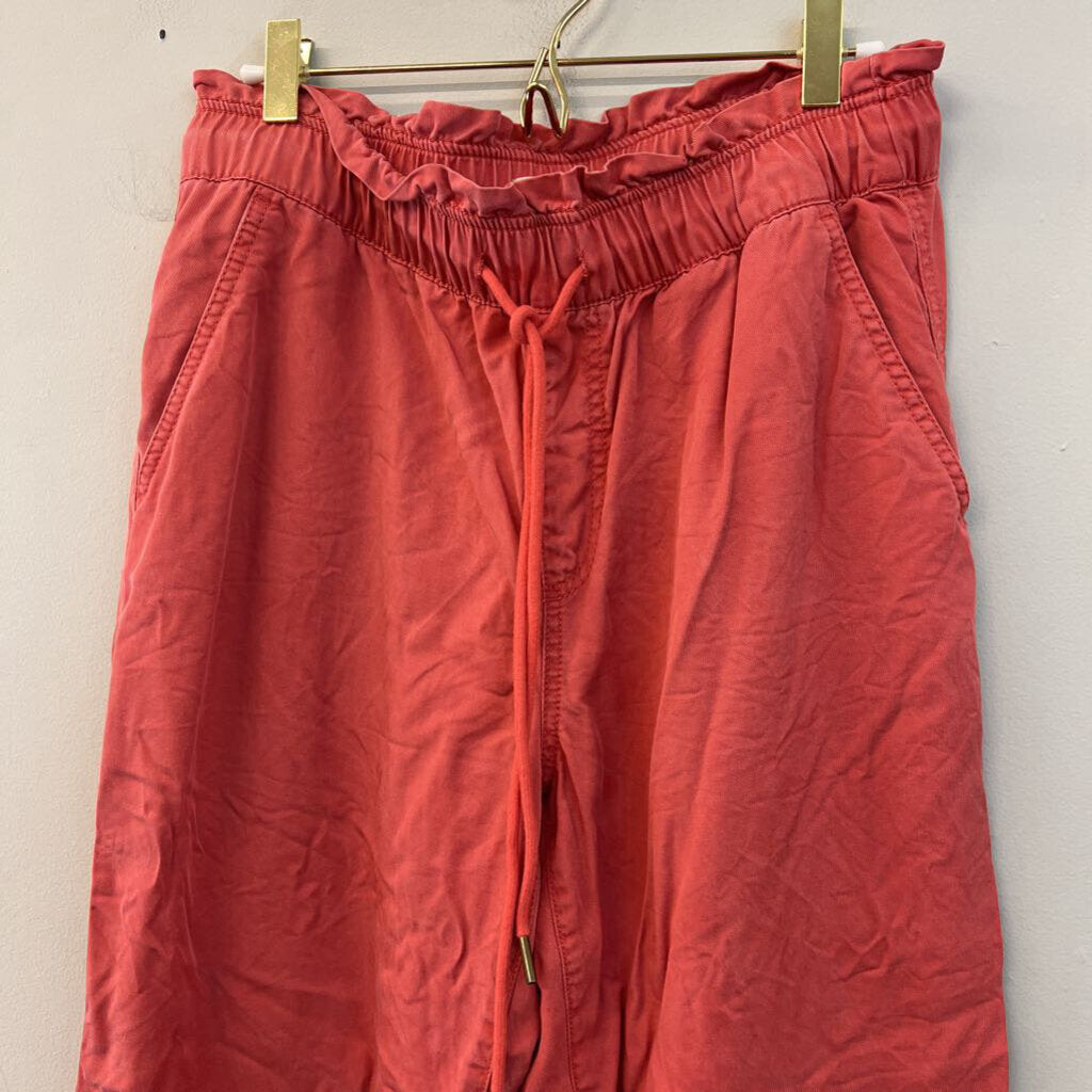 Loft Red Pull On Pants Small