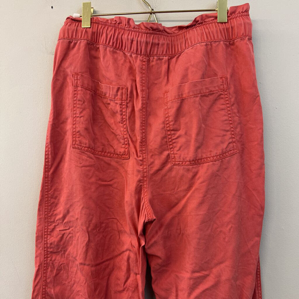 Loft Red Pull On Pants Small