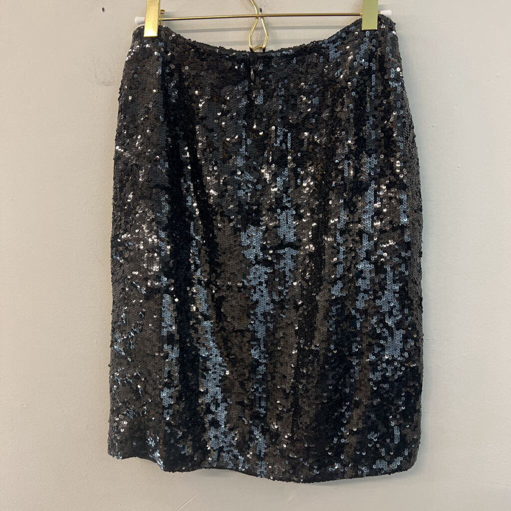 Ralph Lauren Black Sequin Skirt 6