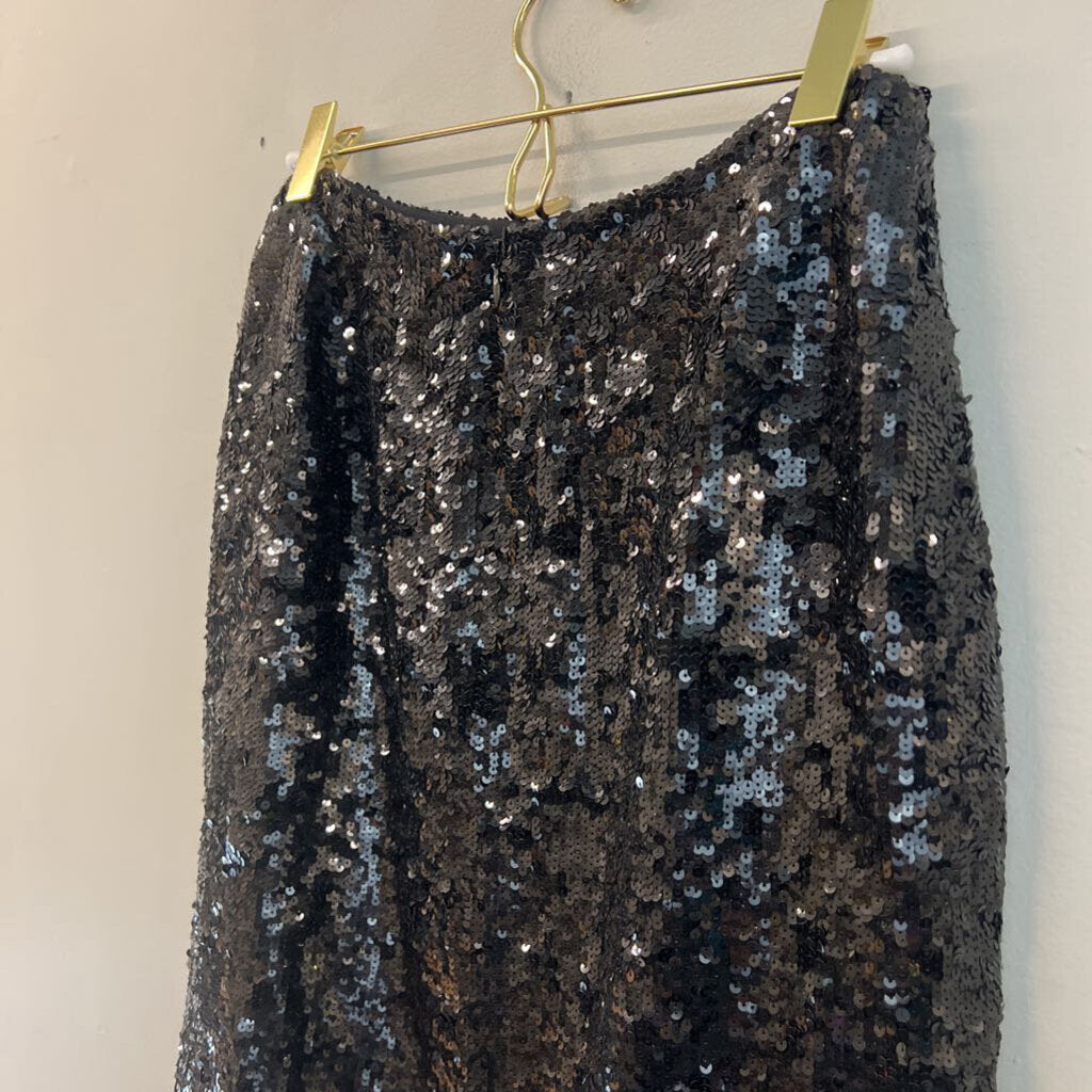 Ralph Lauren Black Sequin Skirt 6