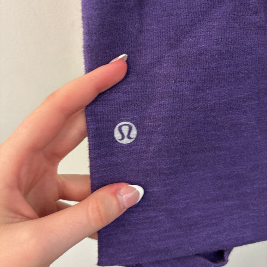 Lululemon Purple/ Multi Cropped Leggings 6