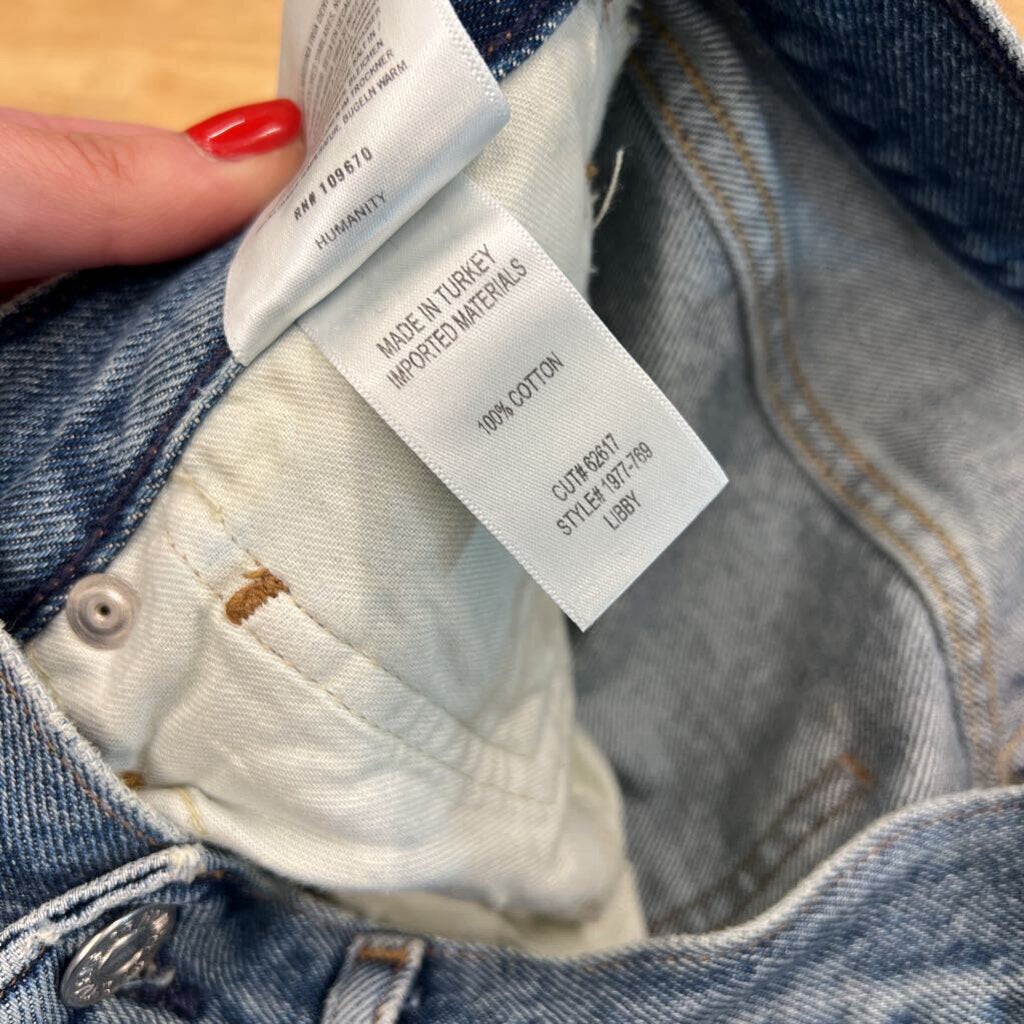 Citizens of Humanity Medium Wash High Rise Libby Jeans 28
