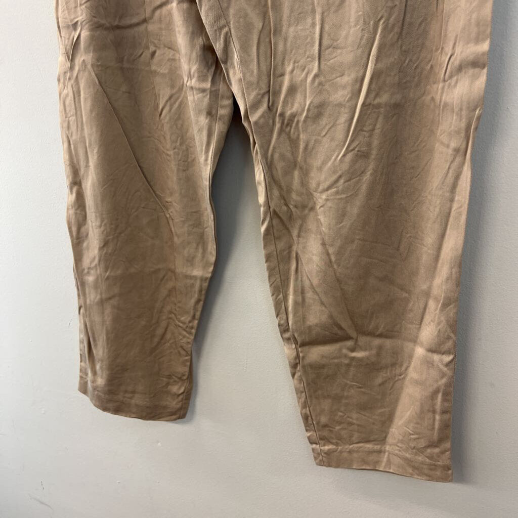 Loft Brown Wide Leg Trouser Pants 8