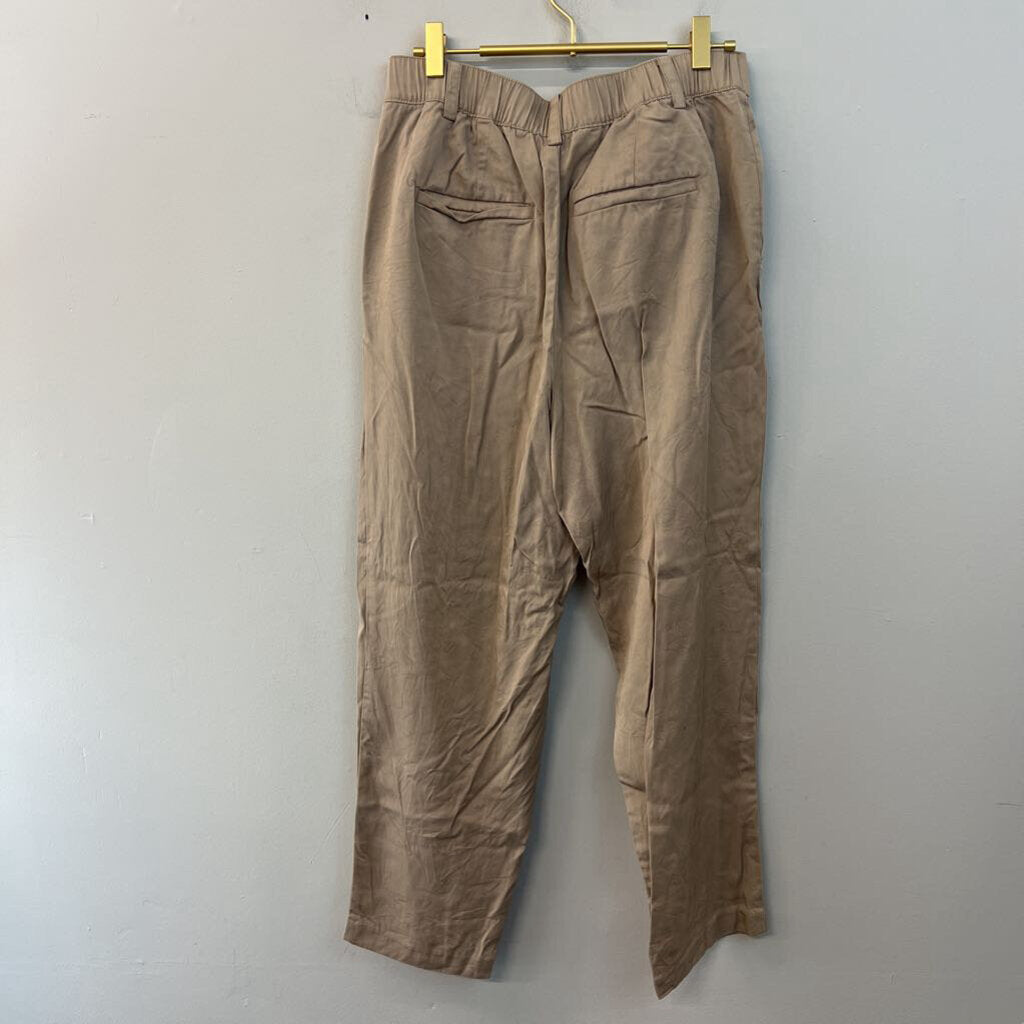 Loft Brown Wide Leg Trouser Pants 8