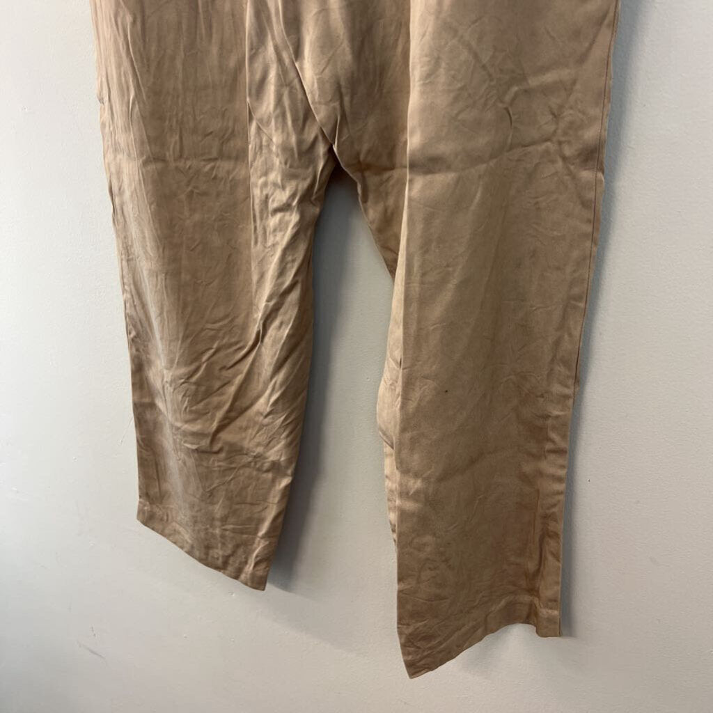 Loft Brown Wide Leg Trouser Pants 8