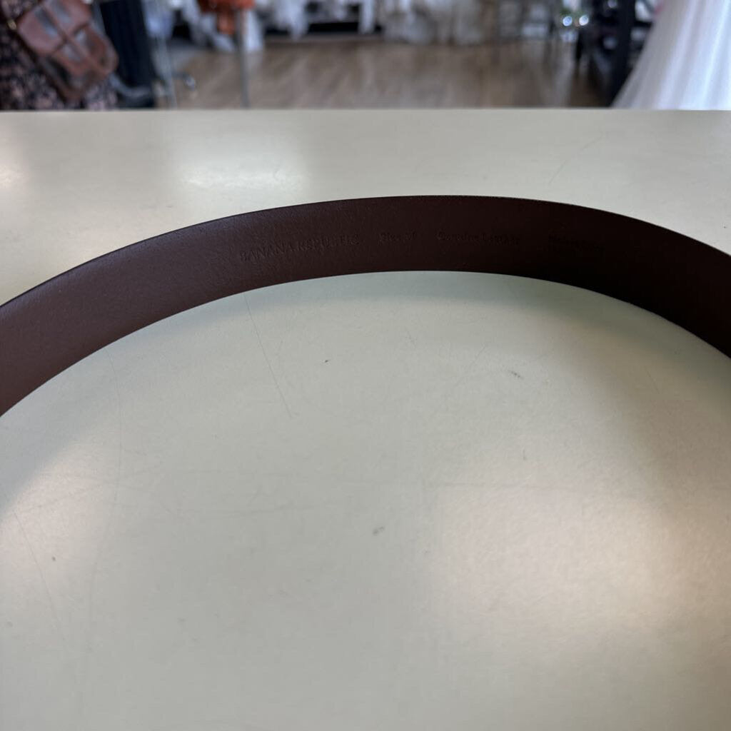 Banana Republic Brown Leather Belt Medium