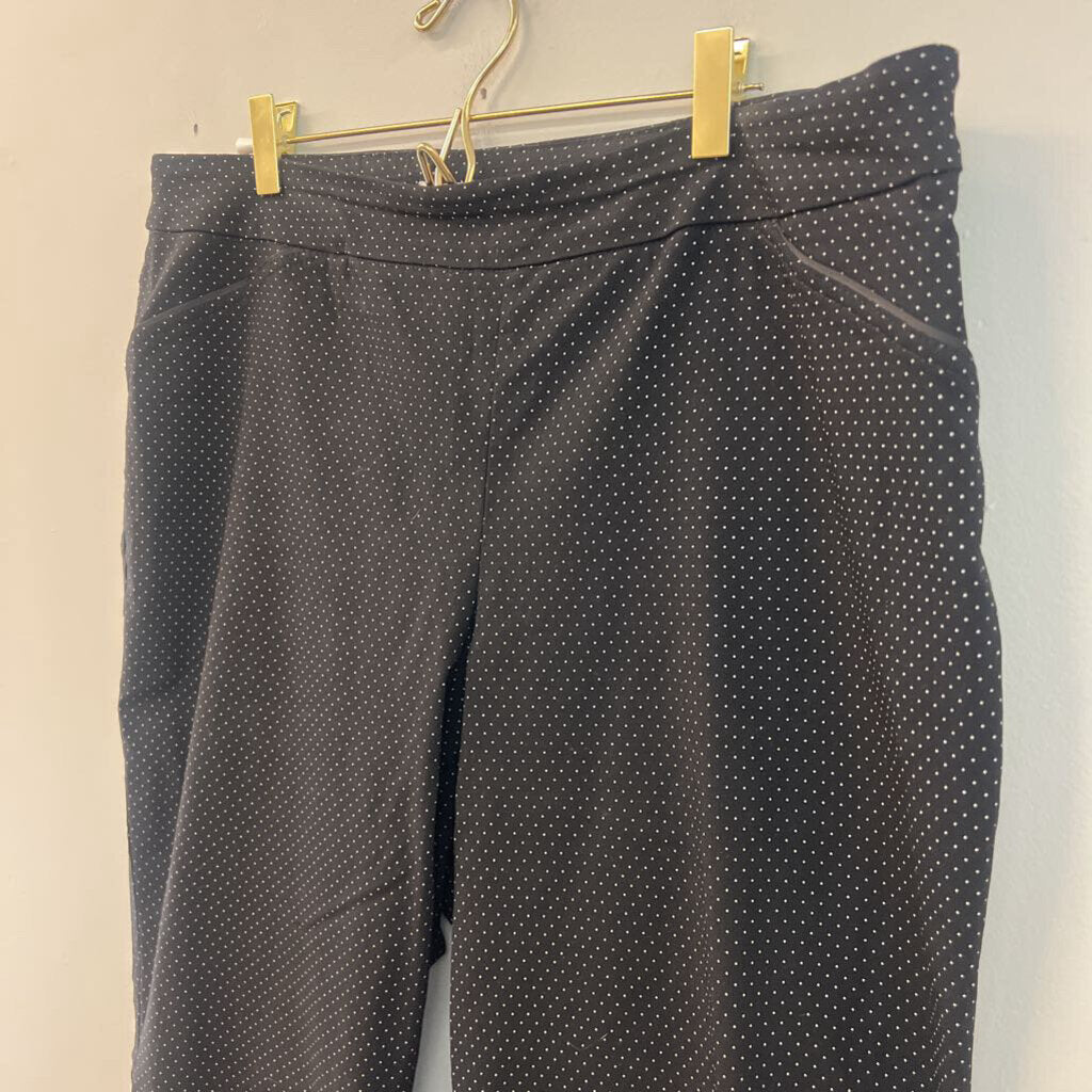Dalia Black/ White Polka Dot Pants 16W