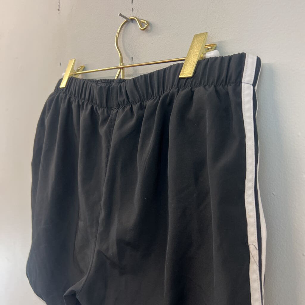 Adidas Black/ White Athletic Shorts Medium