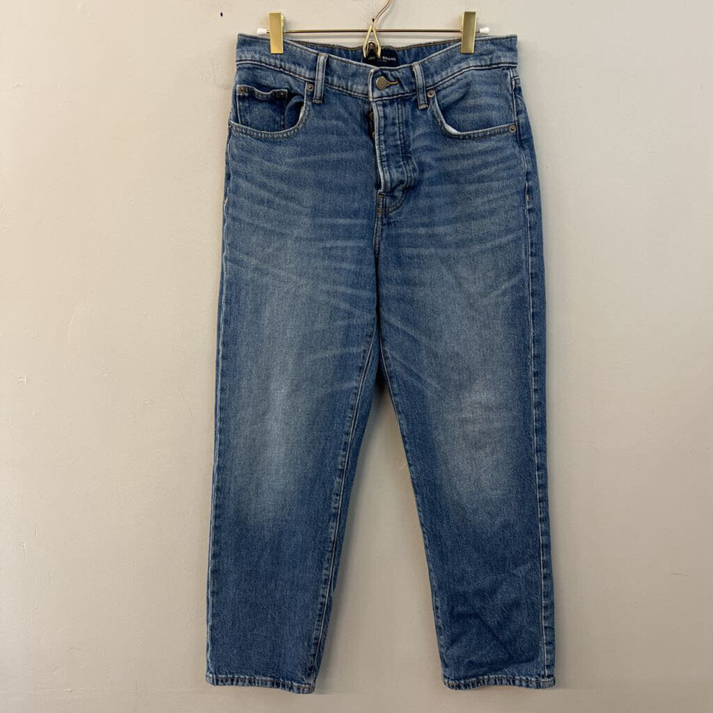 Lucky Brand Medium Wash High Rise Straight 90s Loose Fit Jeans 28