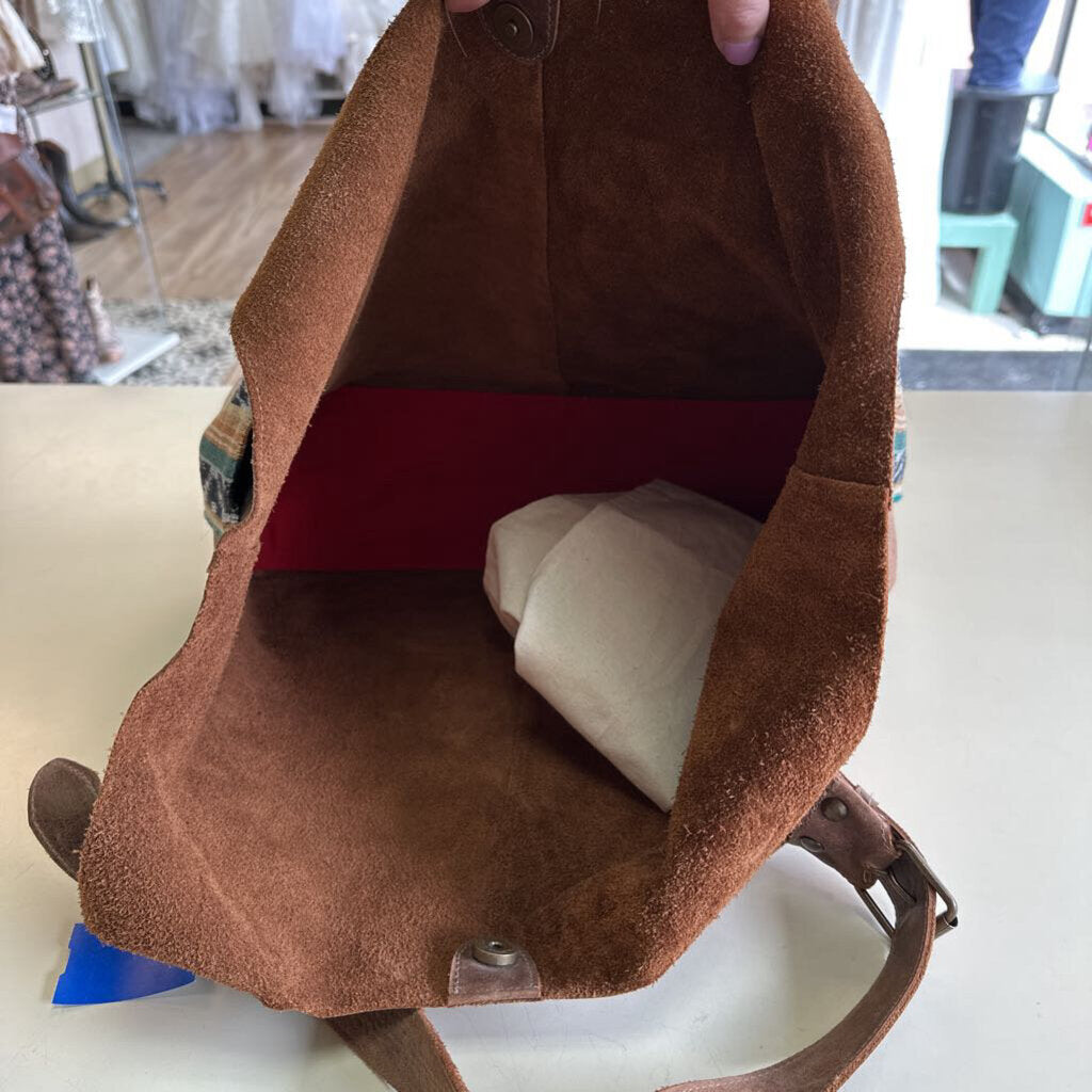 Nena and Co Alejandra Javana Caoba Leather Purse