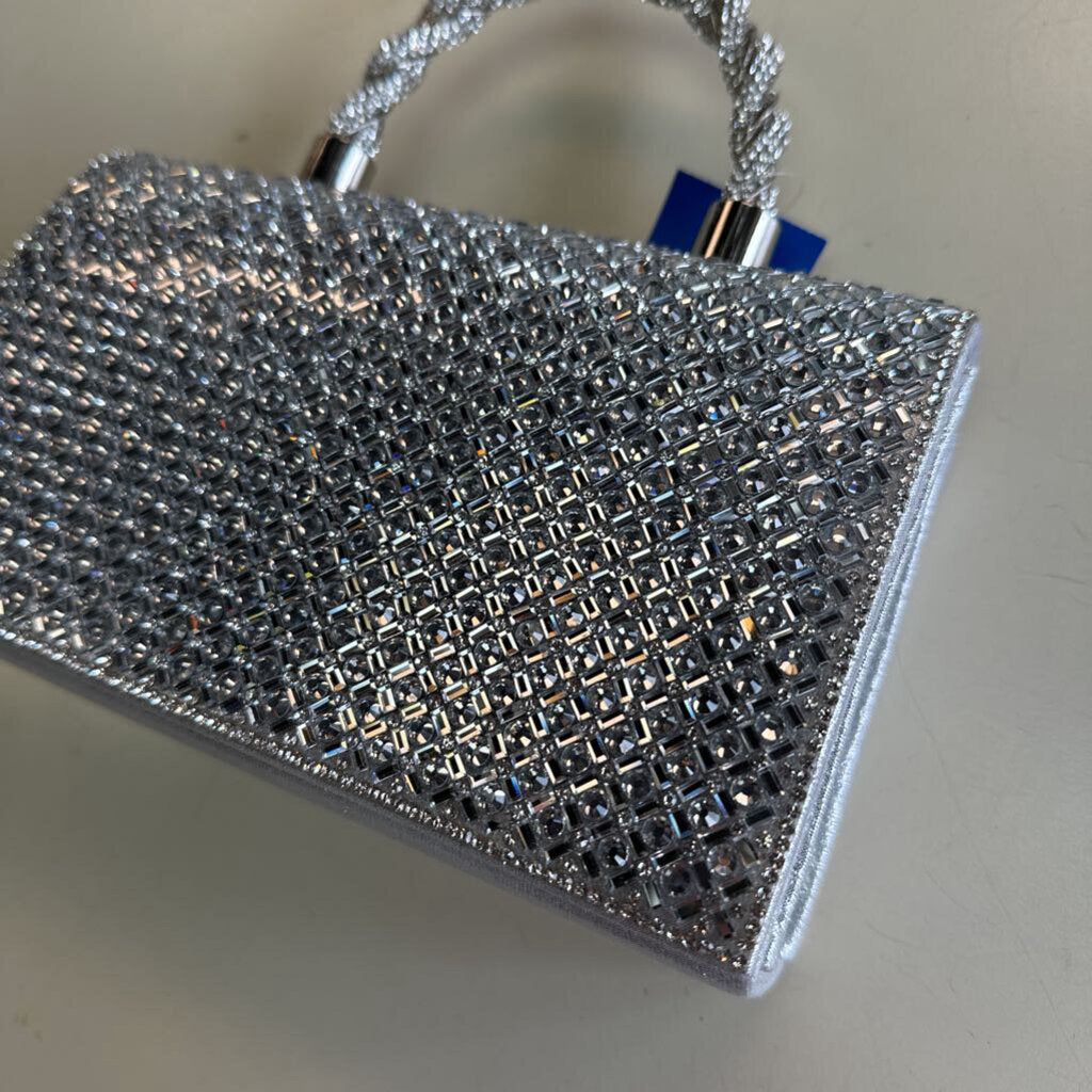 Silver Sparkly Small Purse
