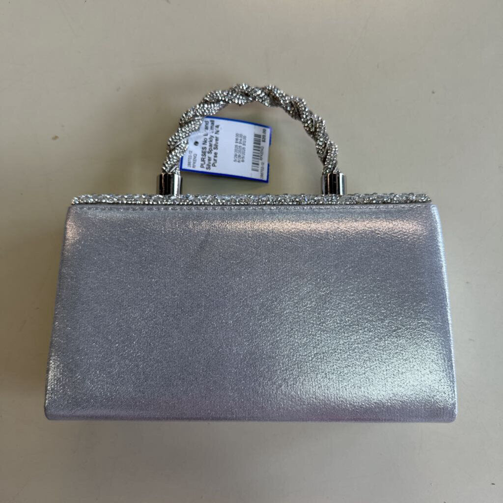 Silver Sparkly Small Purse