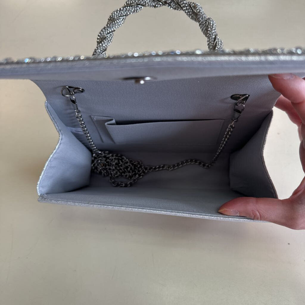 Silver Sparkly Small Purse