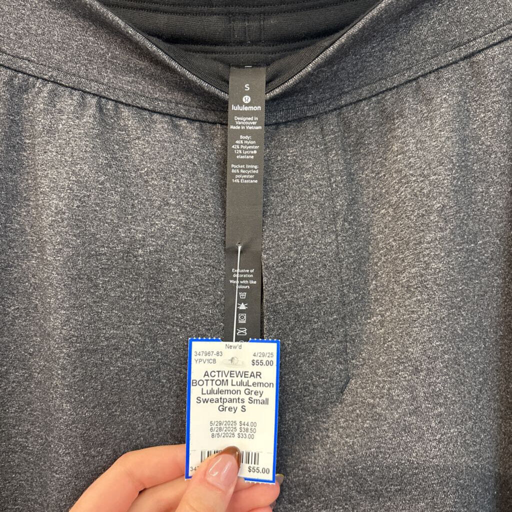 Lululemon Grey Sweatpants Small