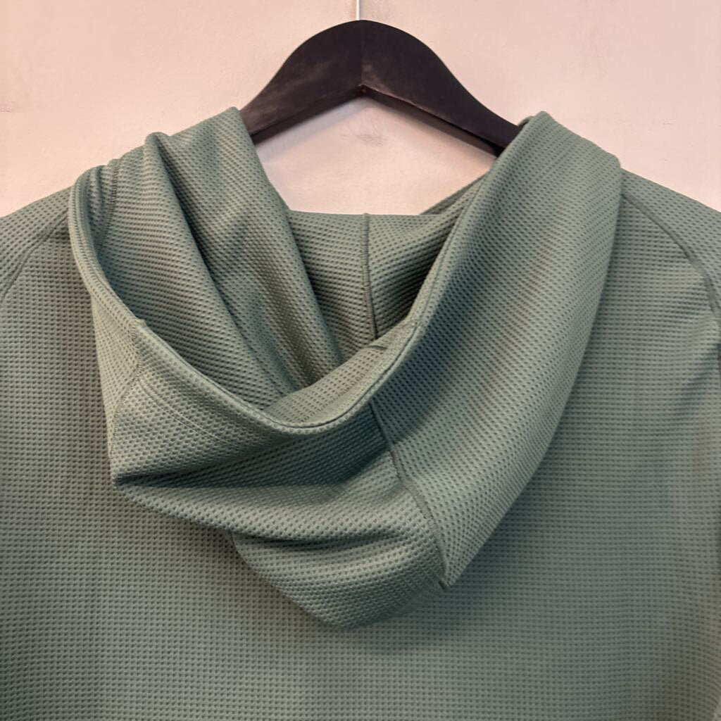 Lululemon Green Long Sleeve Hooded Pullover Medium