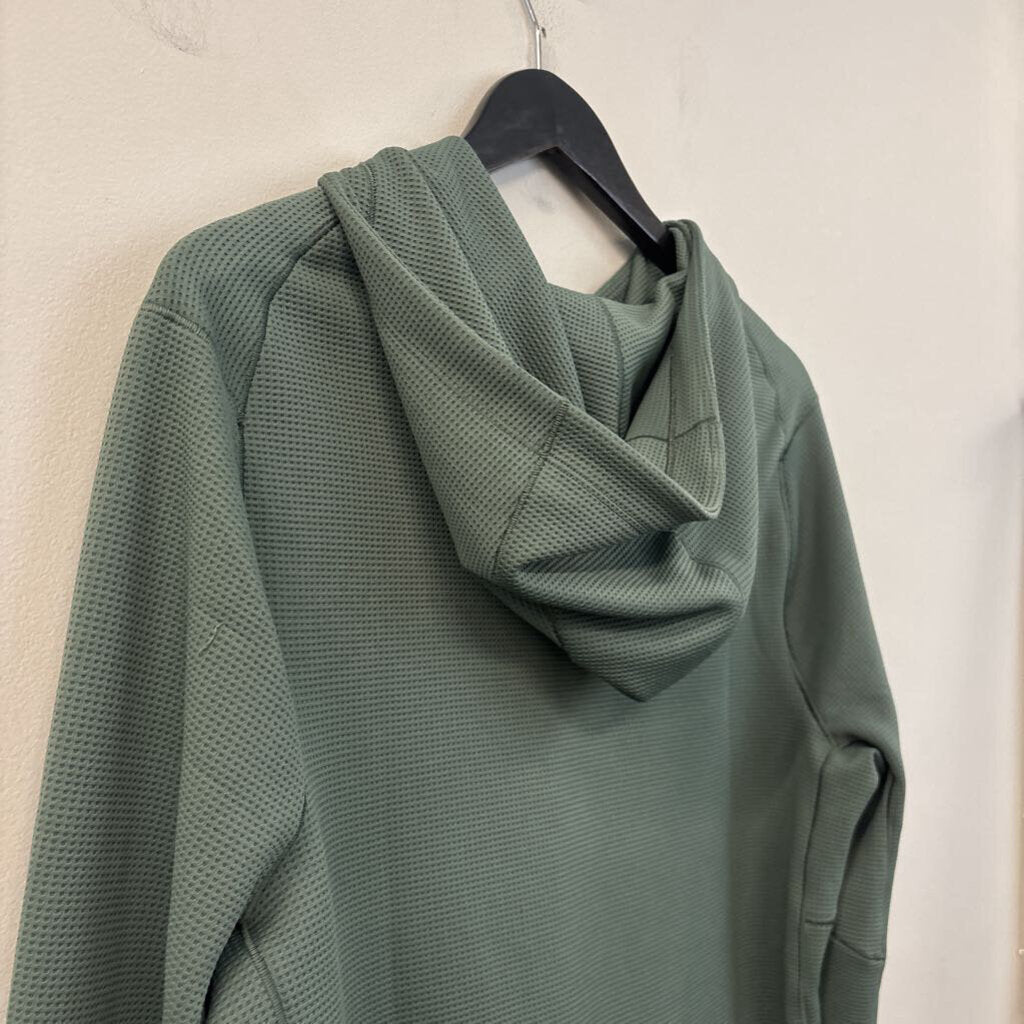 Lululemon Green Long Sleeve Hooded Pullover Medium