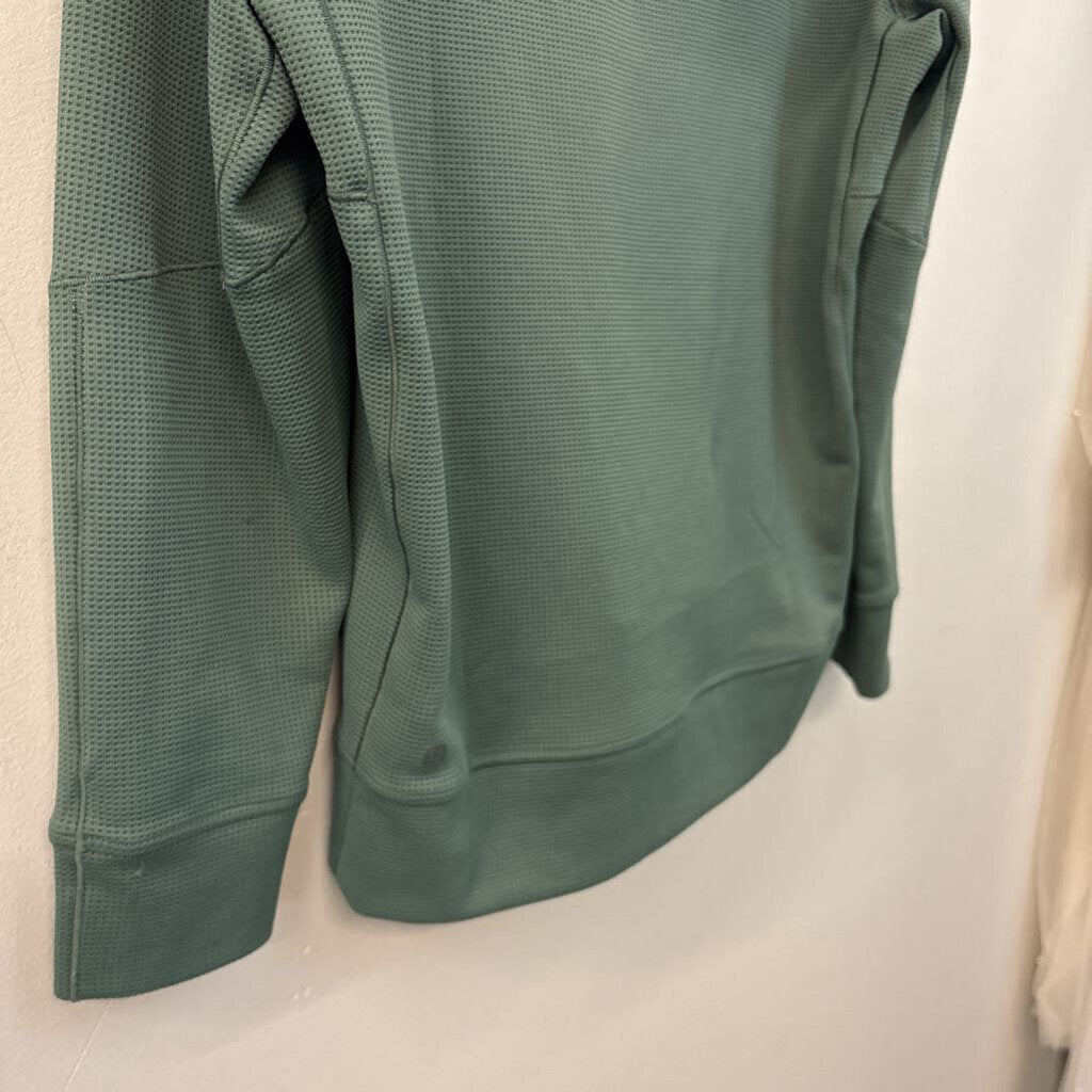 Lululemon Green Long Sleeve Hooded Pullover Medium