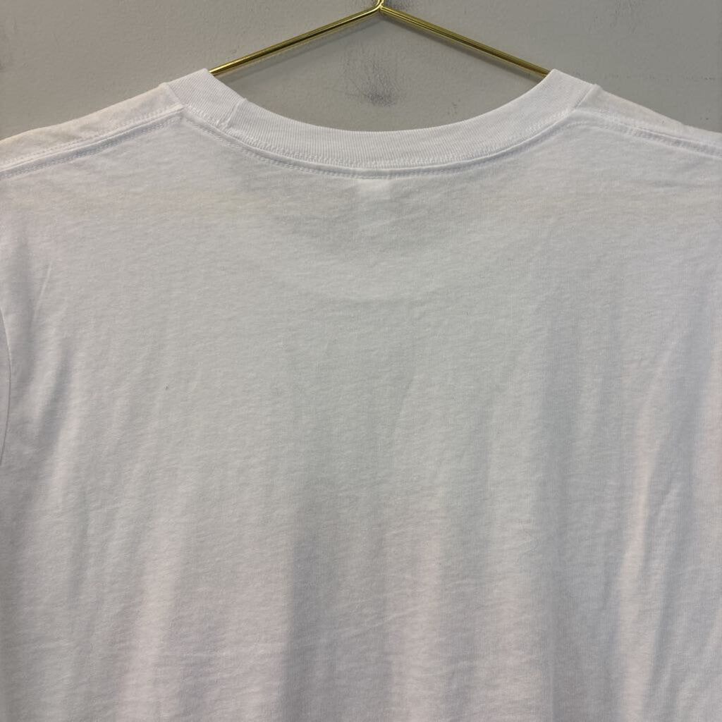Canvas White/ Multi Golden Short Sleeve Graphic Tee Medium