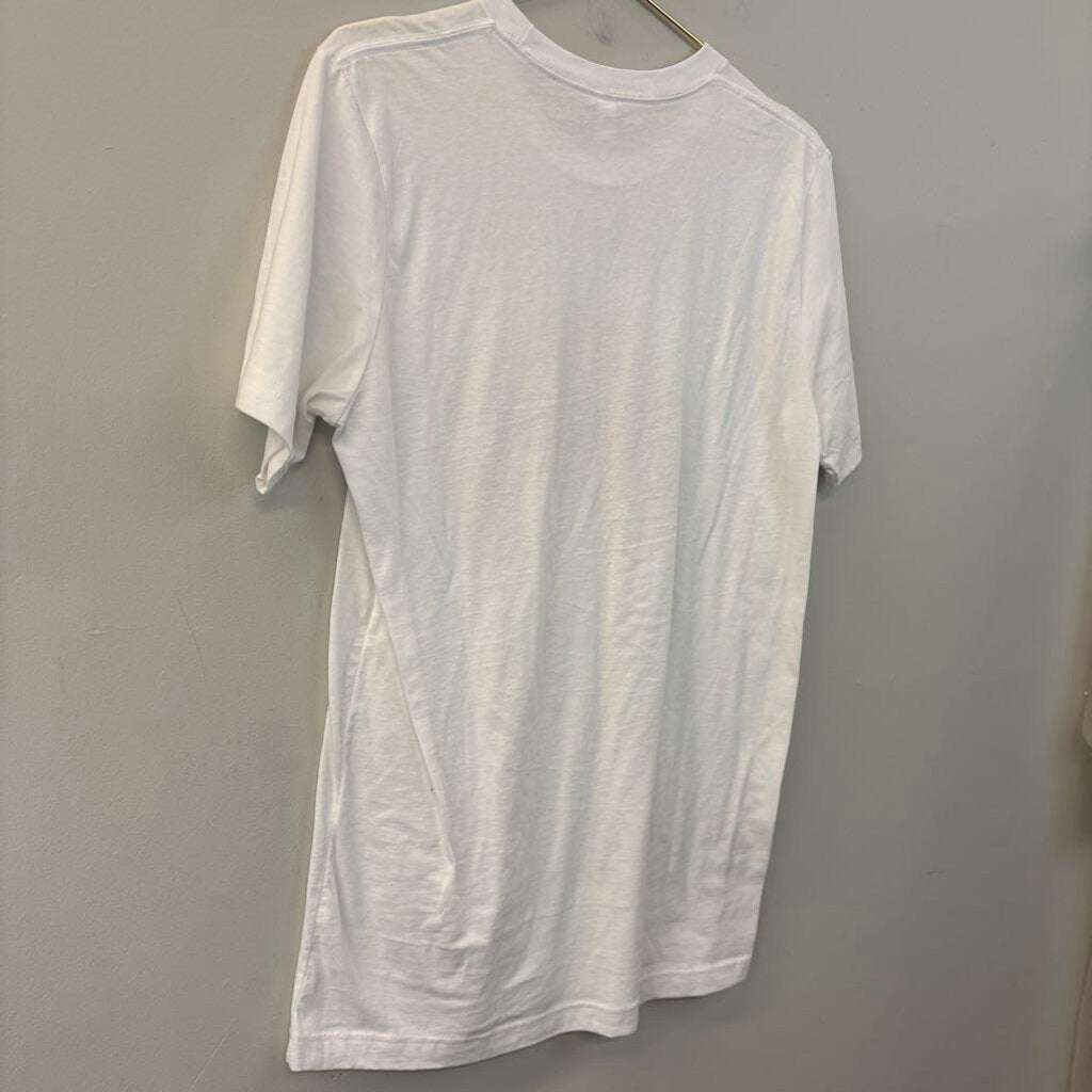 Canvas White/ Multi Golden Short Sleeve Graphic Tee Medium