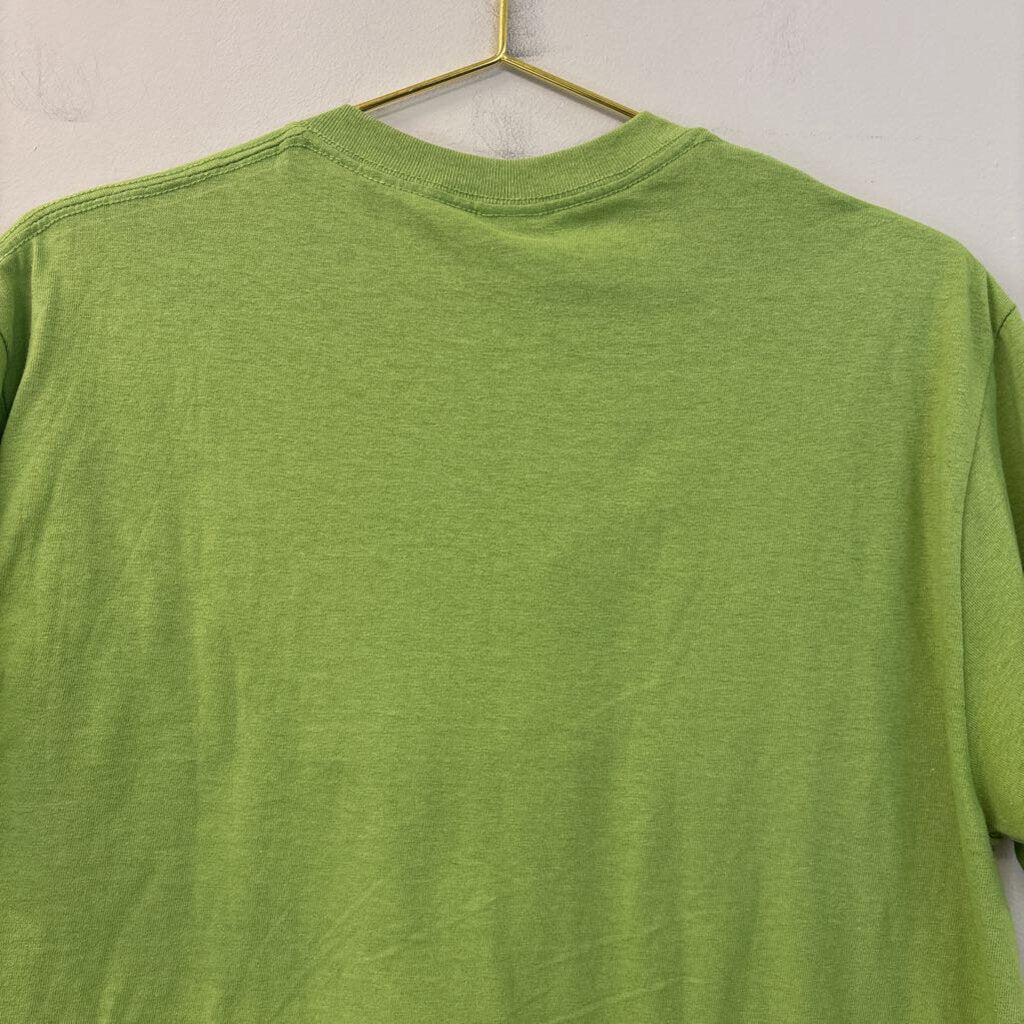 Gilden Green/ Multi Embroidered Watermelon Sugar Short Sleeve Graphic Tee Medium