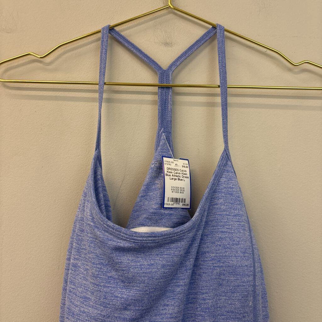 Calvin Klein Blue Athletic Dress Large