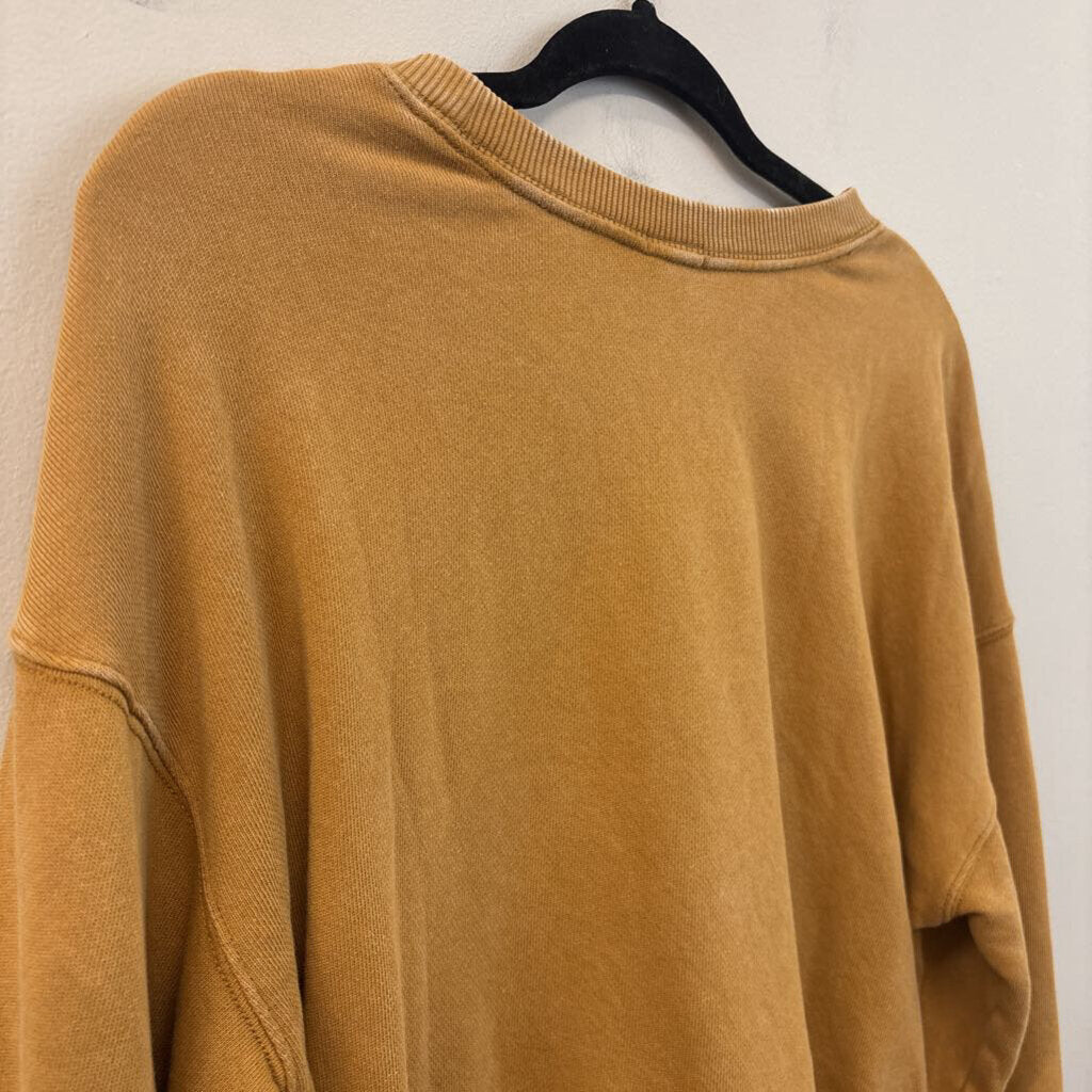 Offline by Aerie Brown Long Sleeve Pullover Small