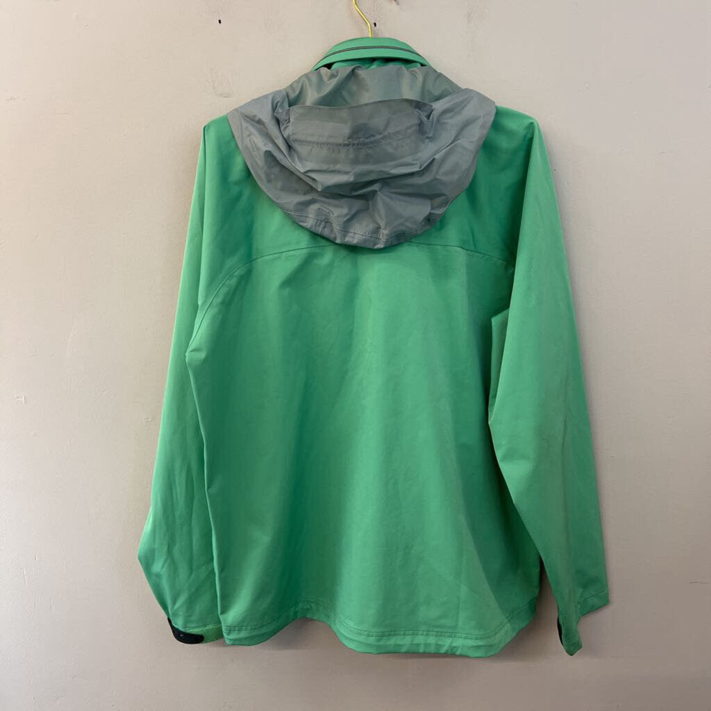 Vineyard Vines Green Zip Up Rain Jacket Medium