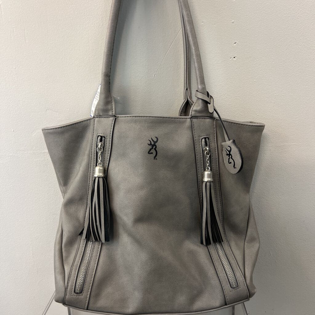 Browning Alexandria Grey Leather Purse