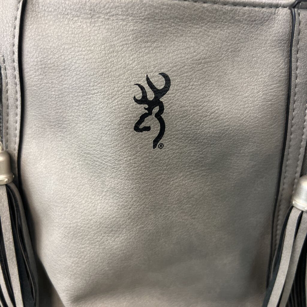 Browning Alexandria Grey Leather Purse