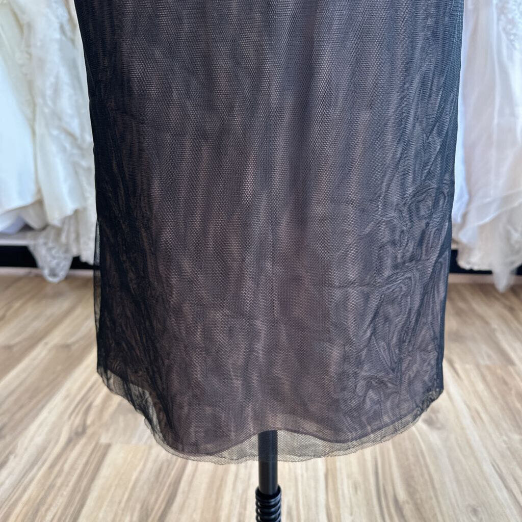 Vera Wang Tulle Dress With Sequin Belt 6